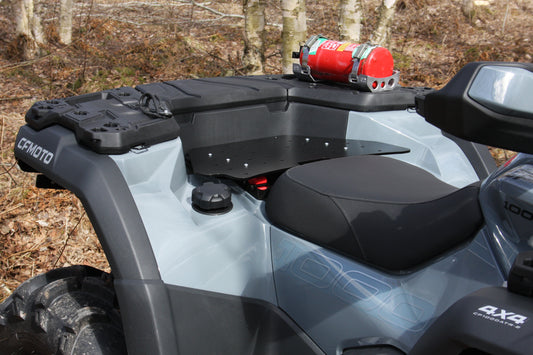 Rear seat infill rack