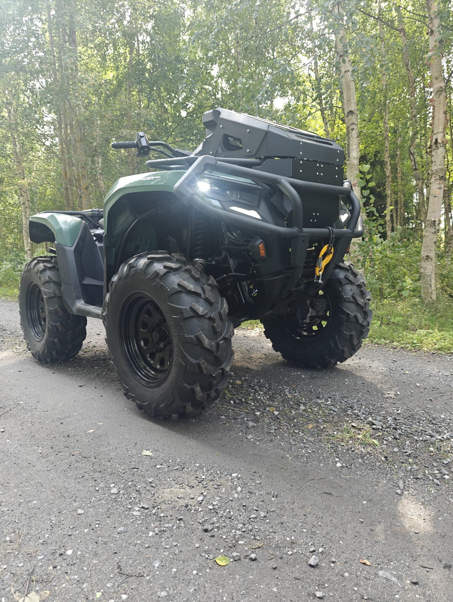 Can-Am Outlander G3 HD5 / HD7 Radiator Relocation