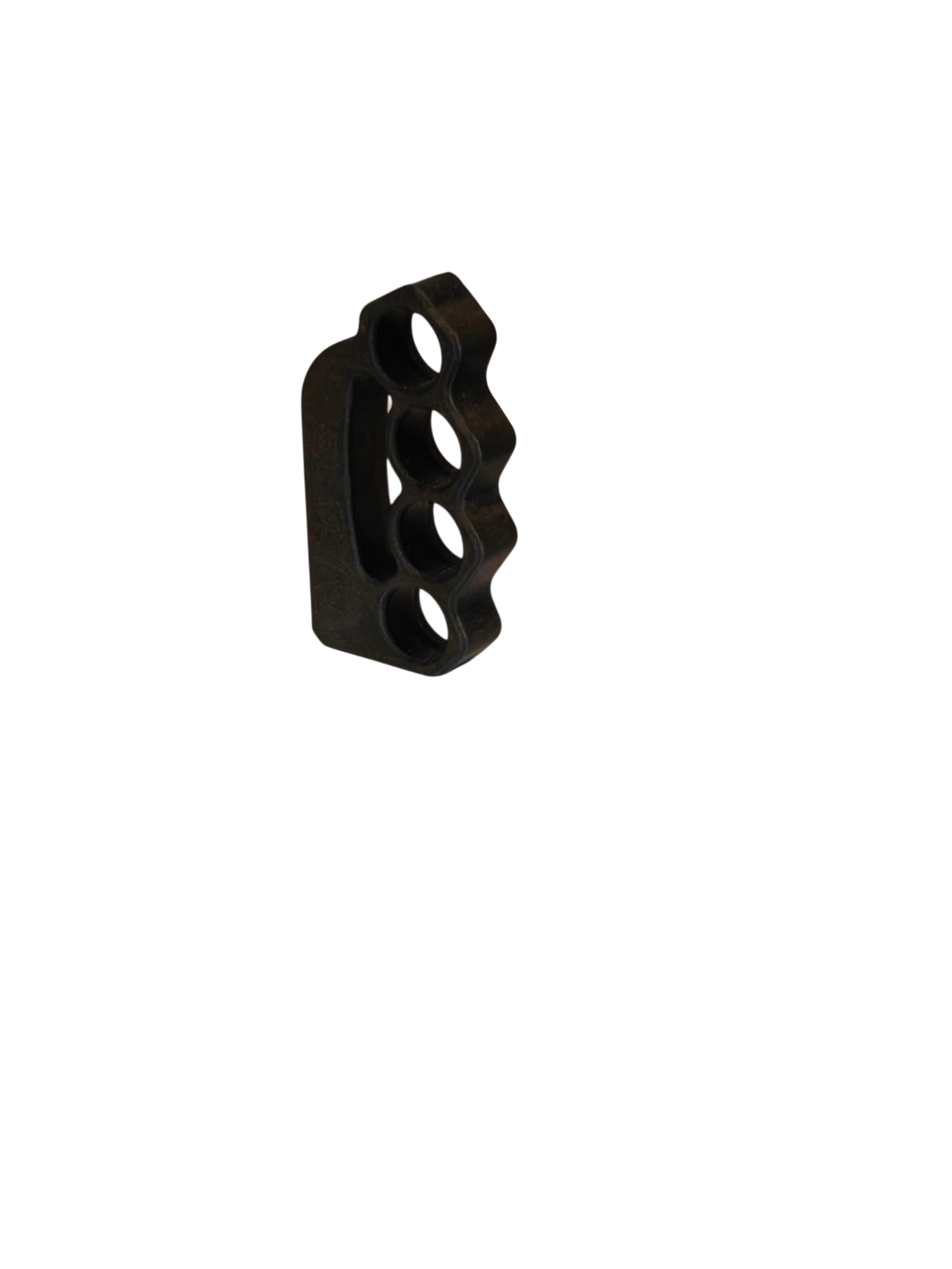 Brass knuckle shifter knob (sharp)