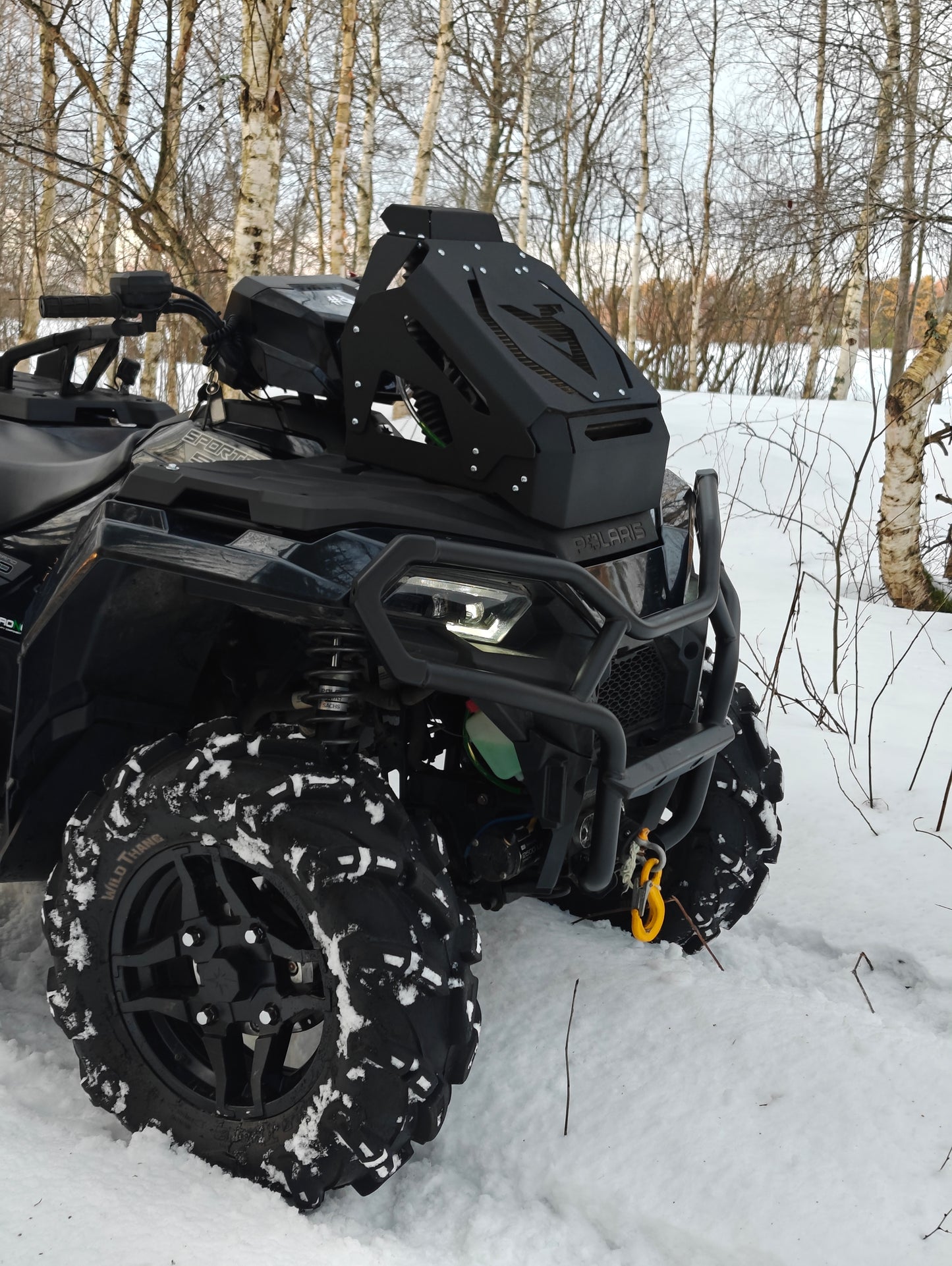 Sportsman 570 radiator relocation kit