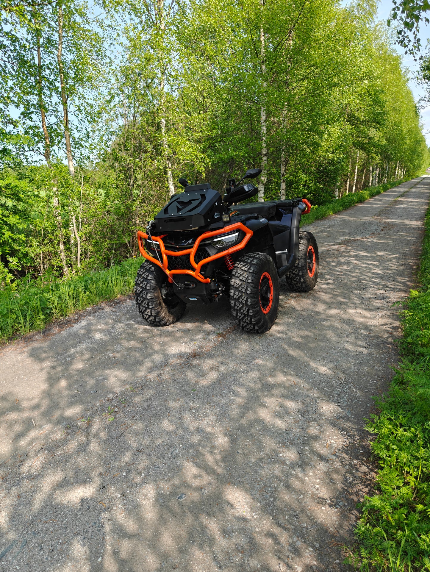 CFMoto CForce 850-1000 G3 radiator relocation kit