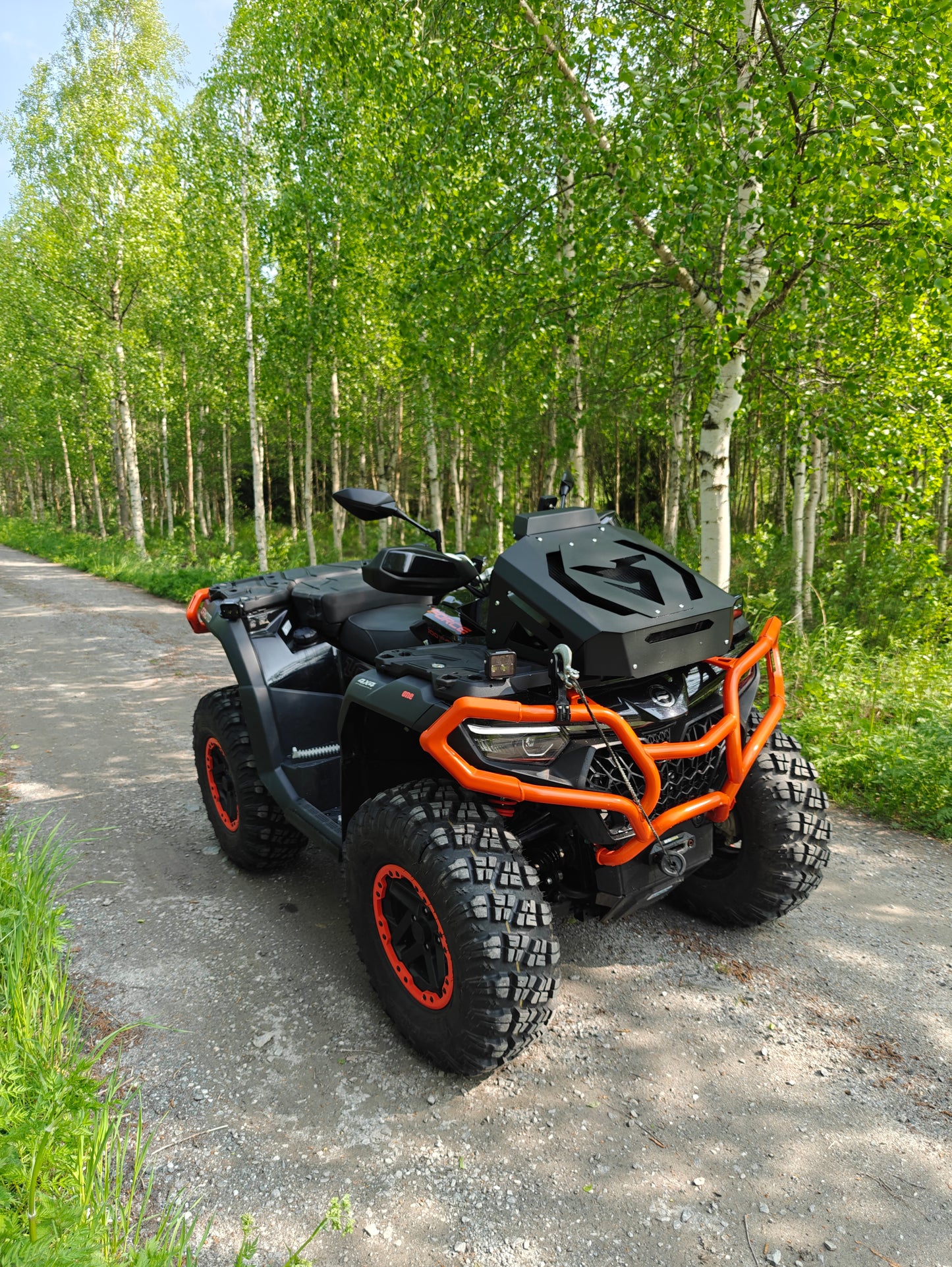 CFMoto CForce 850-1000 G3 radiator relocation kit