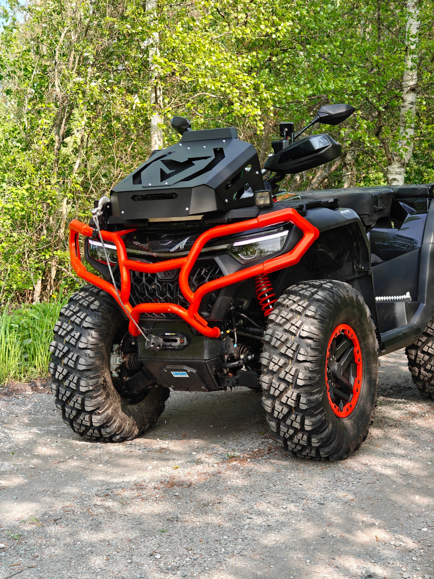 CFMoto CForce 850-1000 G3 radiator relocation kit