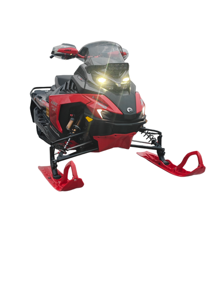 Hiisi lisävaloteline ja LED-lisävalo (Dual Mission 8000 80w)