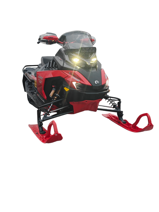 Hiisi lisävaloteline ja LED-lisävalo (Dual Mission 8000 80w)