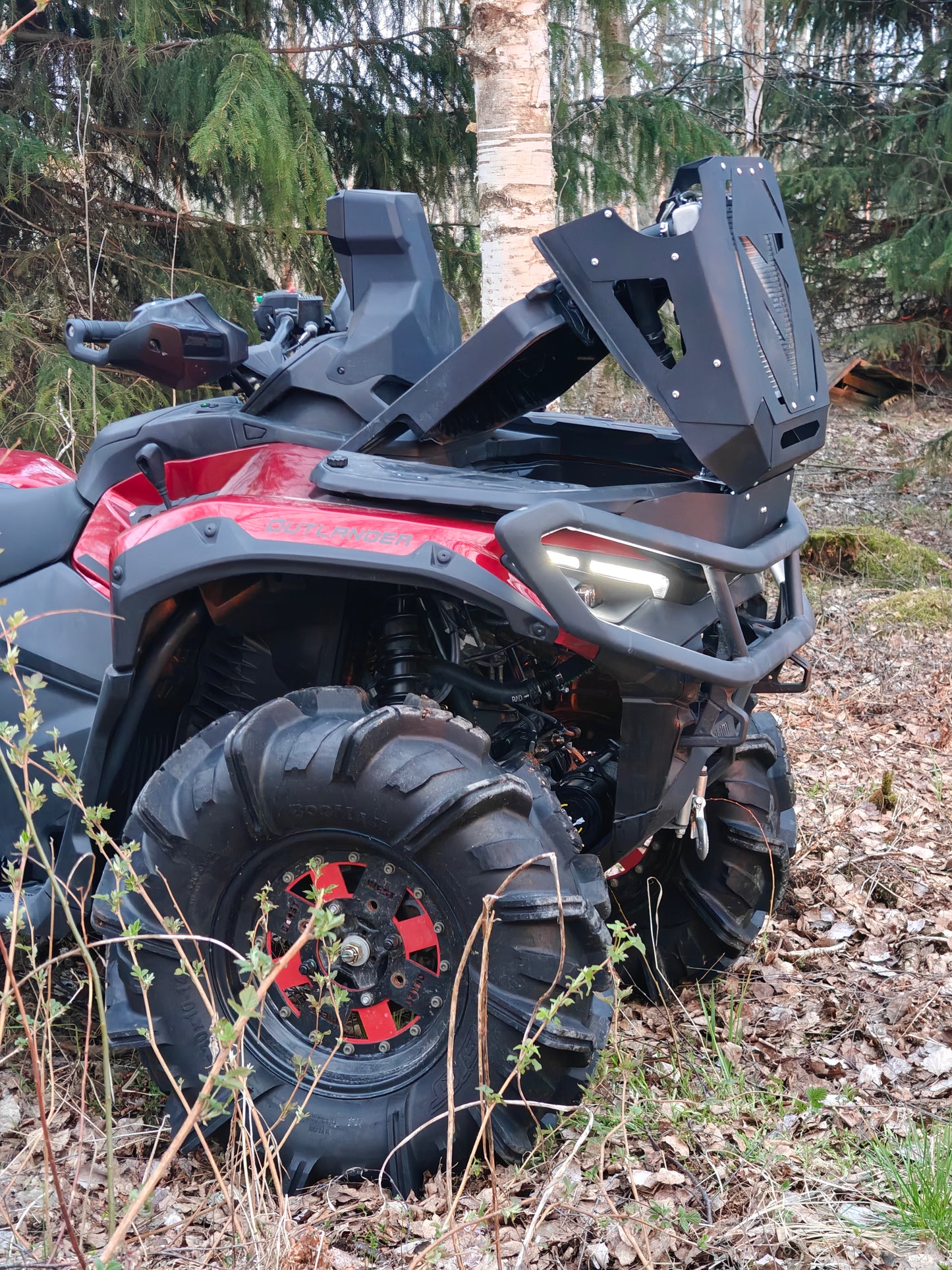Can-Am Outlander G3 850-1000 Kühlerverlegung (VORBESTELLUNG)