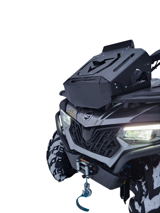 CFMoto CForce 600/625 radiator relocation