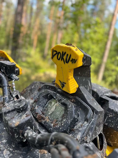 Can-Am Outlander snorkel cover with your own logo