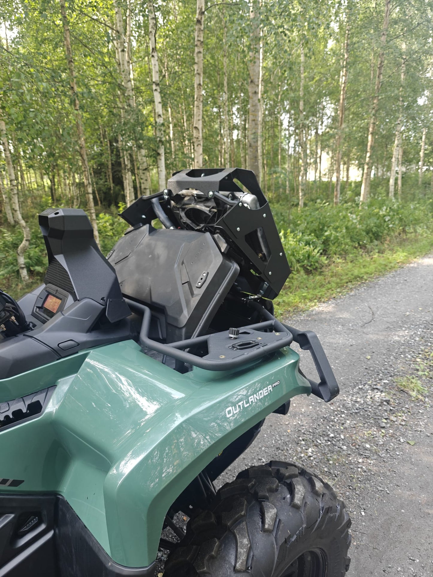 Can-Am Outlander G3 HD5 / HD7 Kühlerverlegung