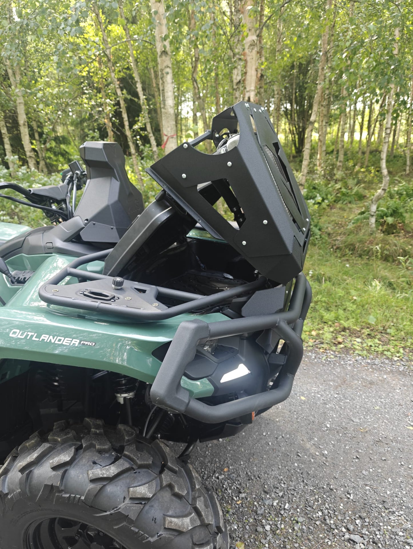 Can-Am Outlander G3 HD5 / HD7 Kühlerverlegung