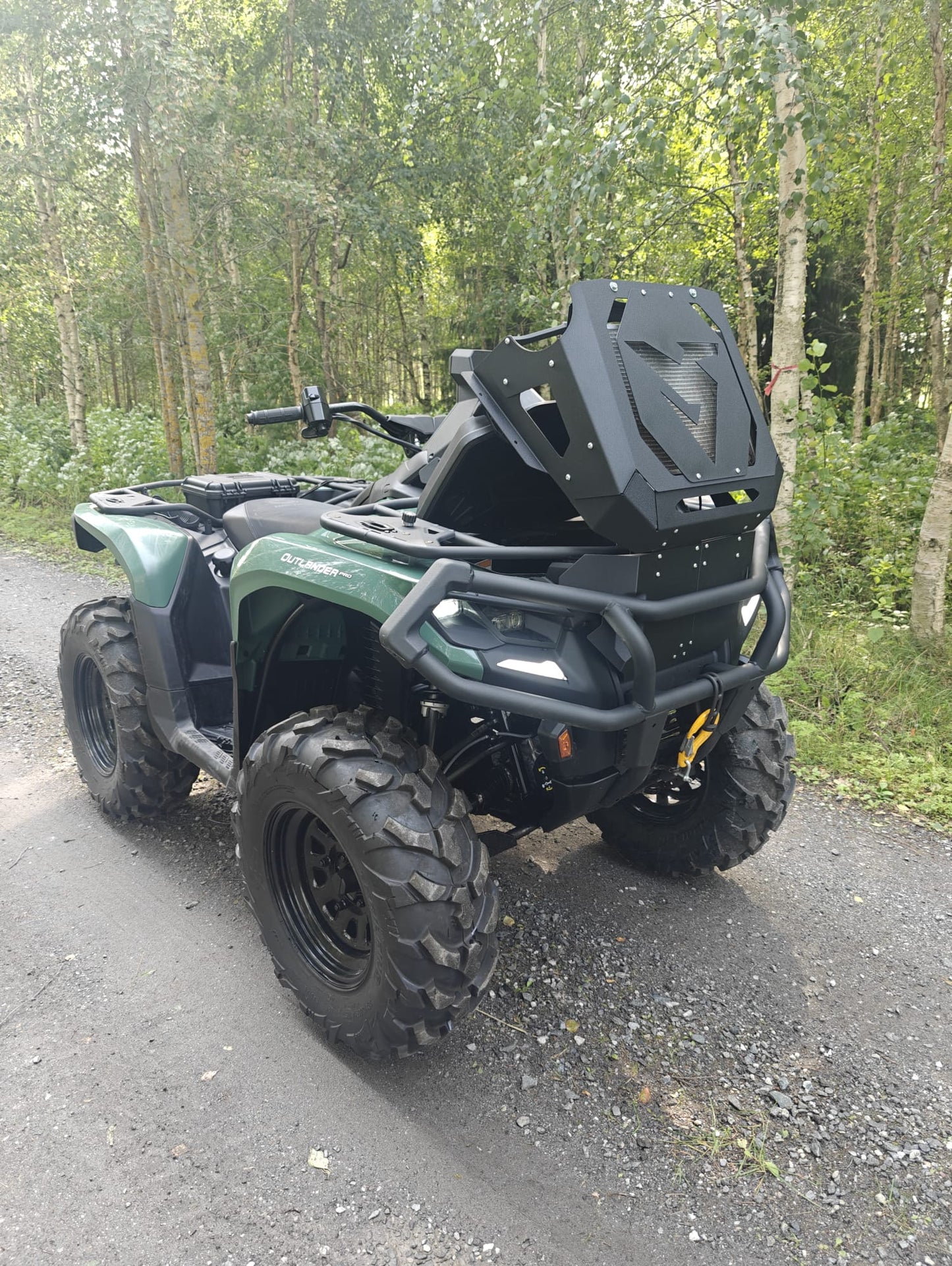 Can-Am Outlander G3 HD5 / HD7 Kühlerverlegung